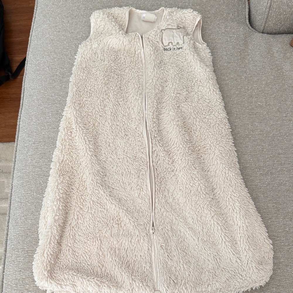 Halo Sherpa Baby Sleep Sack - Cozy Zippered Wearable Blanket